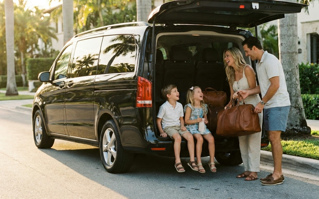 Minivan Luxo Mercedes-Benz Metris na Flórida